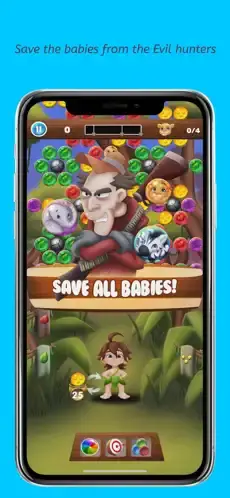 Kid Tarzan: Bubble POP Shooter